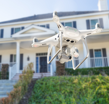 Video of a house made with a DJI Phantom 4 drone